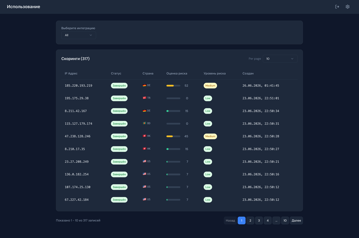 IP Scorer screenshot 3